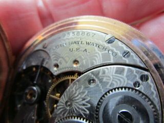 Antique ELGIN NATIONAL WATCH COMPANY Pocket Watch (185) 20 Year Case 7