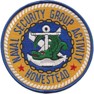 Naval Security Group Activity Patch Homestead