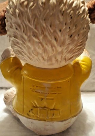 Vintage Edward Mobley Co.  1962 Teddy Bear Squeeze Toy Arrow Rubber & Plastic Co. 3