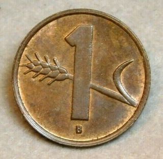 Antique Vintage Coin Button 1 Cent Copper Wheat Penny A15
