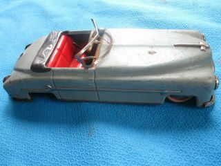 Vintage Distler Wind Up Clockwork Car Made In US Zone Germany 4