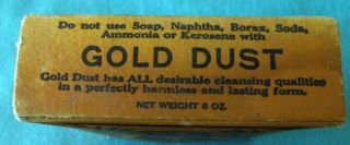 GOLD DUST TWINS SOAP FULL BOX CIRCA 1900.  BLACK AMERICANA 6