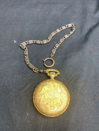 VINTAGE ARNEX 17 JEWELS Pocket Watch SWISS MADE MEN INCABLOC 4