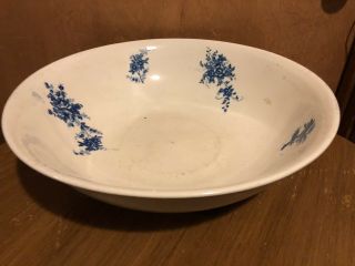 Vintage Large Maddocks Lamberton Royal Porcelain Washing Basin / Bowl