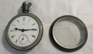 1891 Waltham Pocket Watch Model 1883 Old 11 Jewels Open Face Antique Full Plate