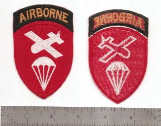 136 Us Army Airborne Command Patch