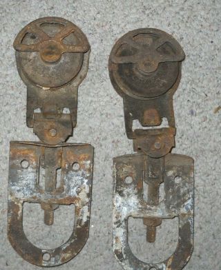 F.  E.  Myers Barn Door Rollers and Brackets 2