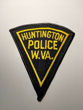 Collectible West Virginia Huntington Police Patch