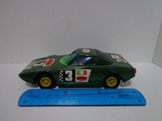 Gorgo Lancia Stratos Rally Made In Argentina Vintage Tin Toy 80`s Tin