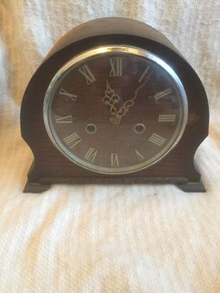 Antique Smiths Of Enfield Wooden Mantal Clock Restoration Project