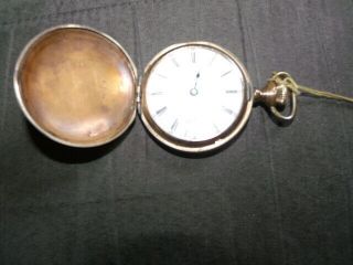 Vintage Elgin National Watch Co.  Usa Pocket Watch