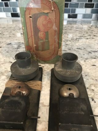 Antique Dandy Telephone Tin Toy Rare Buster Toys 1921 With Box Rare