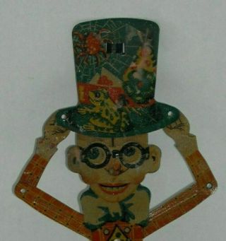 1920 ' s Harold Lloyd Tin Mechanical Scissor Toy Distler Levy Gely Made in Germany 2