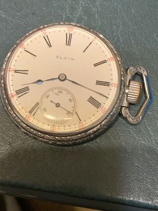 Old Vintage Elgin Pocket Watch