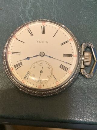 Old Vintage Elgin Pocket Watch 2