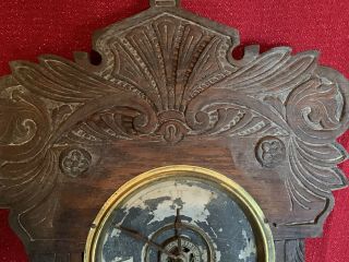Antique HAVEN Clock Co Cunard Oak Victorian Mantle Clock 8 Day T & S Project 4