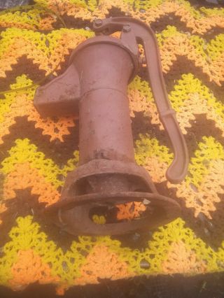 Antique Vintage 17 Cast Iron Pitcher Pump Farm Well Pump