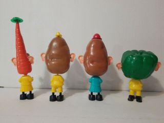 Katie Carrot Pete the Pepper Mr Potato Head x 2 Extra Parts 1960 ' s VINTAGE RETRO 3