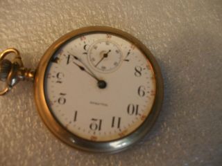 Vintage American Waltham Watch Co.  Pocket Watch for Repair/Parts Ser.  12273977 7