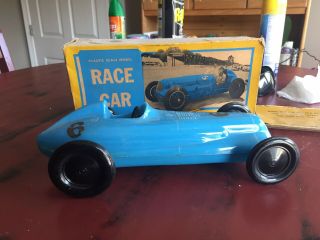 Rare 1940’s Rex Mays Toy Race Indy Car With Box