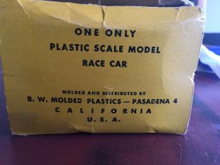 Rare 1940’s Rex Mays Toy Race Indy Car With Box 3