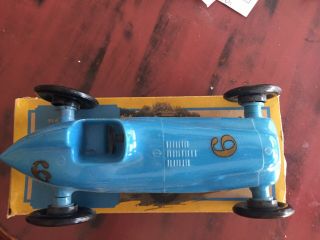 Rare 1940’s Rex Mays Toy Race Indy Car With Box 5