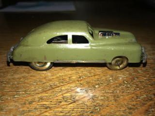 Extremely Rare Vintage 1940s Tin Clockwork Japan G - Man Sedan Toy Car