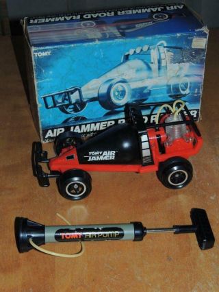 Vintage 1980 Tomy Air Jammer Road Rammer Toy Dune Buggy Complete