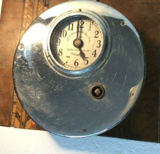 Antique " Days Watchmans Tell Tale Clock " Thames Manufacturing Co Ltd,  London