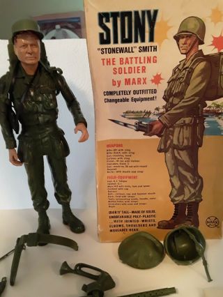 Stony Vintage Action Figure By Louis Marx @ Co.  Inc.