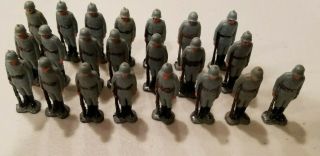 Marx Miniature Playset Wwii Germans At Attention