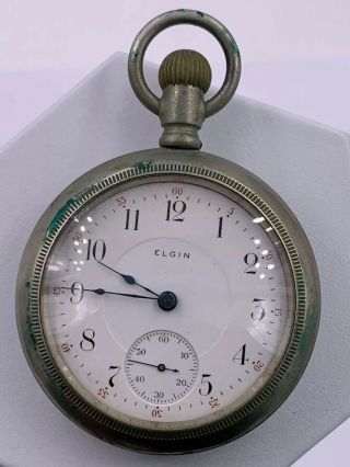 1911 Elgin 336 18 Size 17 Jewel Pocket Watch