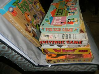 Vintage 1960 ' s Games GET SMART / Top Cat / Cheyenne / Uncle / Fair Games etc. 2