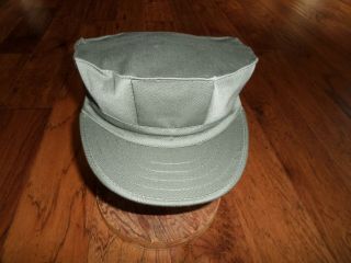 Marine Corps Style Utility Hat U.  S.  M.  C Military Od Green Cap Size X - Large 7 3/4