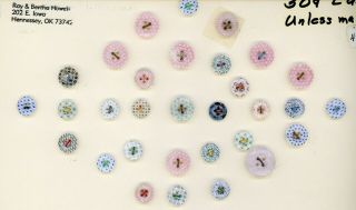 140 China Buttons.  31 Calico; 15 Stencil; 14 Gater; And 80 Others.