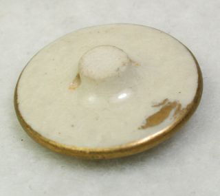 BB Vintage Satsuma Button Aquarius Zodiac Symbol Design - 7/8 