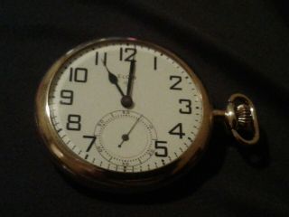 Elgin Gold Filled,  1906,  16s,  15 Jewels,  Pocket Watch