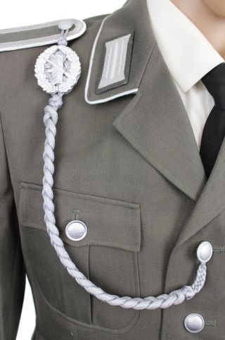 Ddr Nva East German Army Border Guards Rope Lanyard Badge