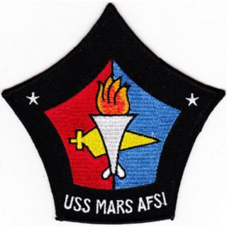 T Afs - 1 Uss Mars Combat Stores Ship Patch