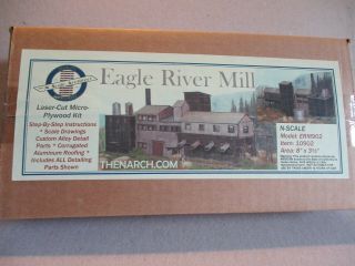 N Scale Architect 10902 N Eagle River Mill Kit