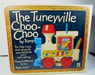 Vintage Tuneyville Choo - Choo Train Complete &