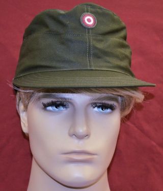 Austrian Military Surplus Item - Army Men Field Hat - Size 61 / Olive Drab 3