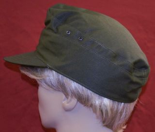 Austrian Military Surplus Item - Army Men Field Hat - Size 61 / Olive Drab 5