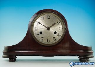 Antique Kienzle Napoleon Hat Mantle Clock,  Key For Renovation Spares Repair