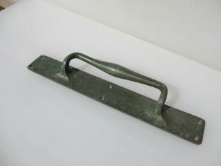 Antique Bronze Door Handle Shop Pull Vintage Pub Old Brass Victorian 15 "