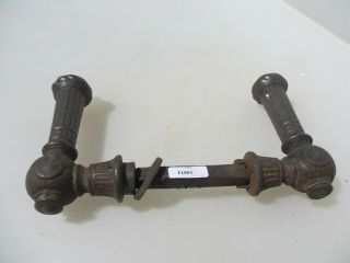 Victorian French Cast Iron Lever Door Handles Old Iron Antique Vintage