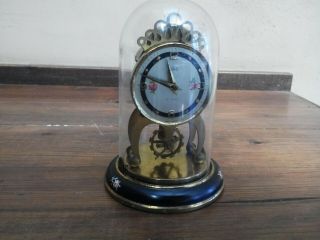 Vintage Schatz 8 Day Carriage Mantle Clock,  2 Jewels