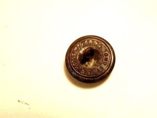 vintage brass colored button 