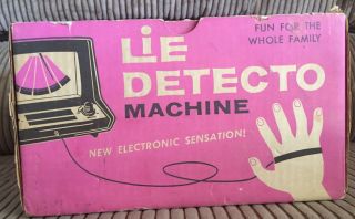 Lie Detector Machine,  1961 Vintage 4