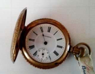 2 Antique Pocket Watches - Columbia Pocket Watch & Waltham 
